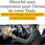 Verre Trempé pour Tesla Model 3 / Y